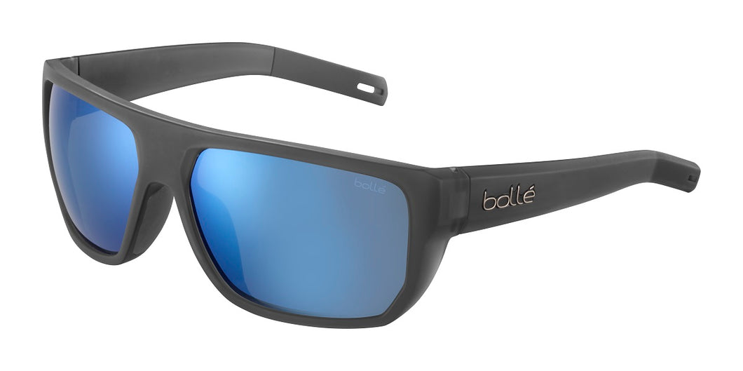 Bollé Vulture Polarized Sunglasses - Grey Crystal Matte - Offshore Blue Polarized - 12661